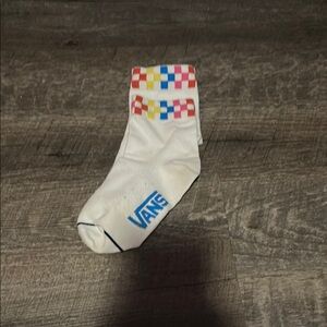 Vans White Checkered Socks